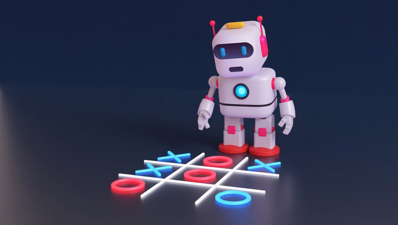 AI Tic-Tac-Toe browser game