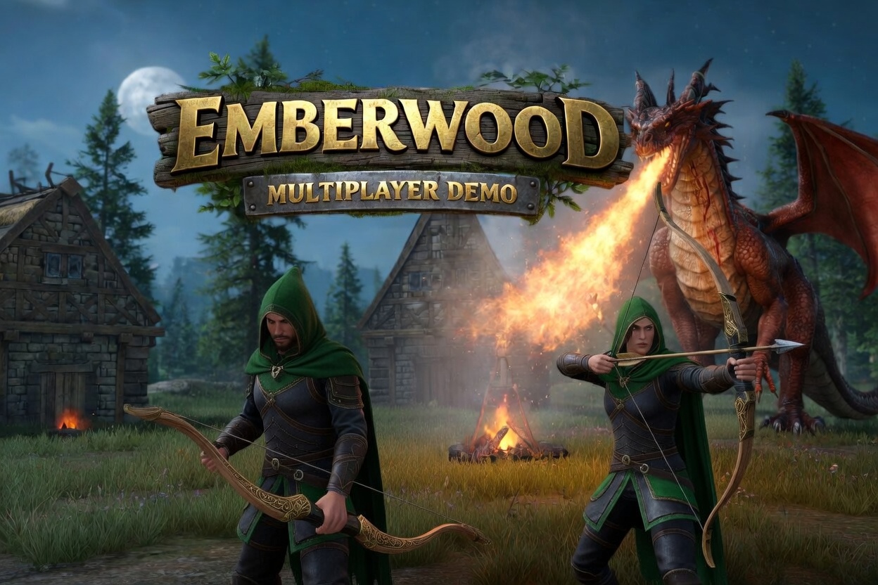 Emberwood Multiplayer 3JS Demo