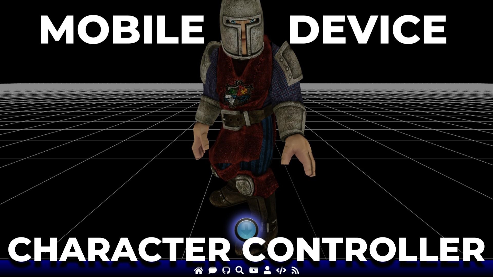 Mobile Device Responsive Character Controller