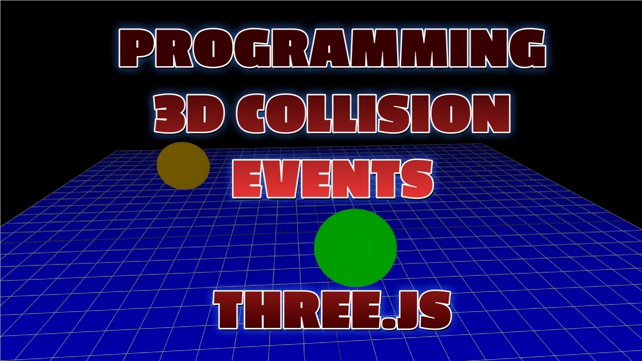 3D Sphere Collision Detection in Three.js Three.js tutorial