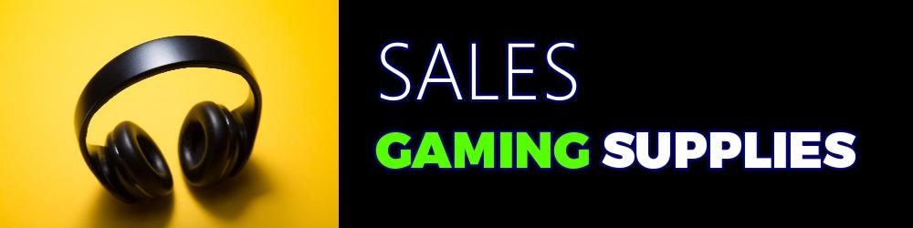 sales gaming supplies