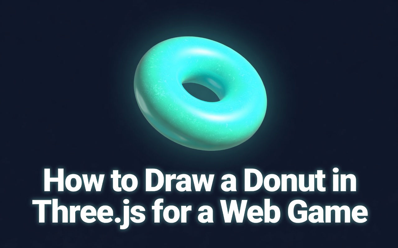 Three.js Rotating Donut Tutorial