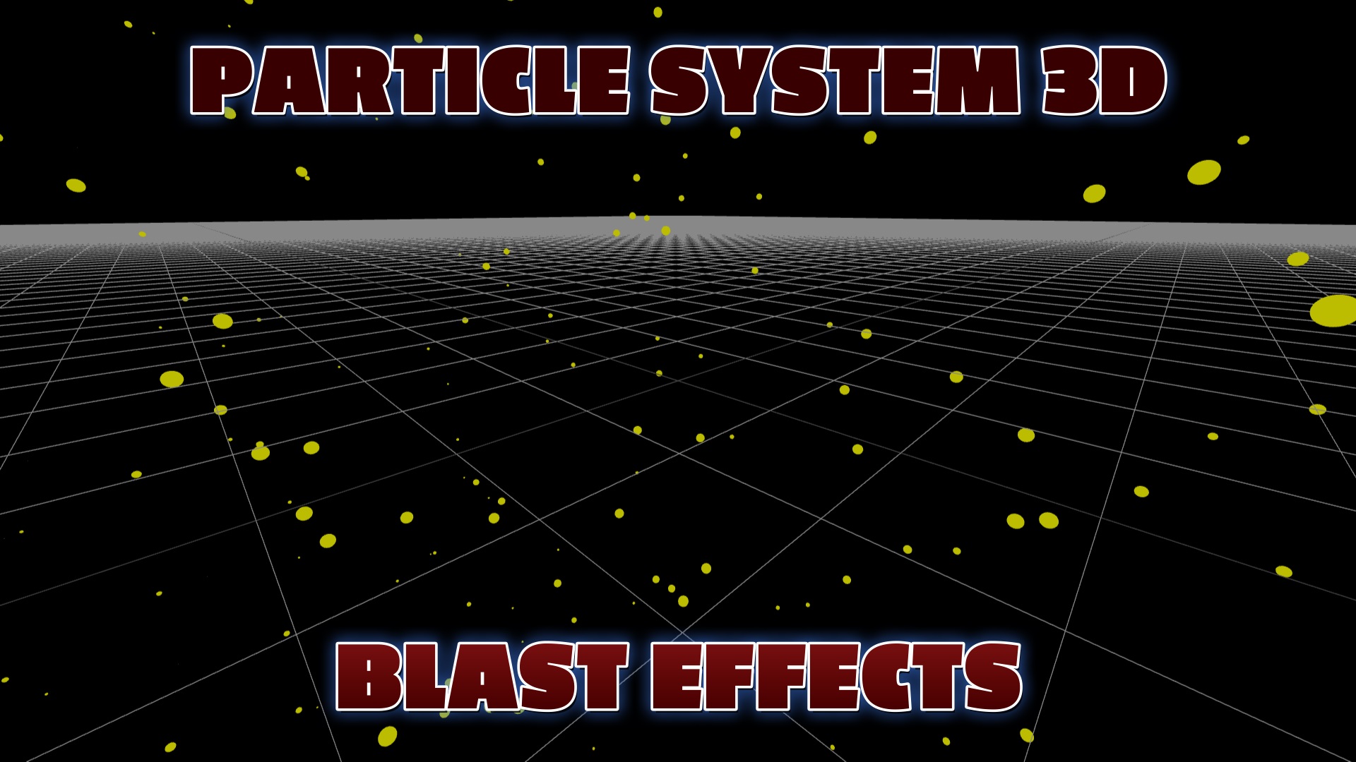 Three.js Examples - Parricle System Blast Effects