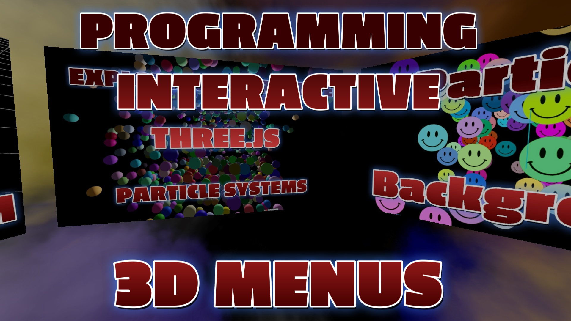 Three.js Example - Programming Interactive 3D Menus