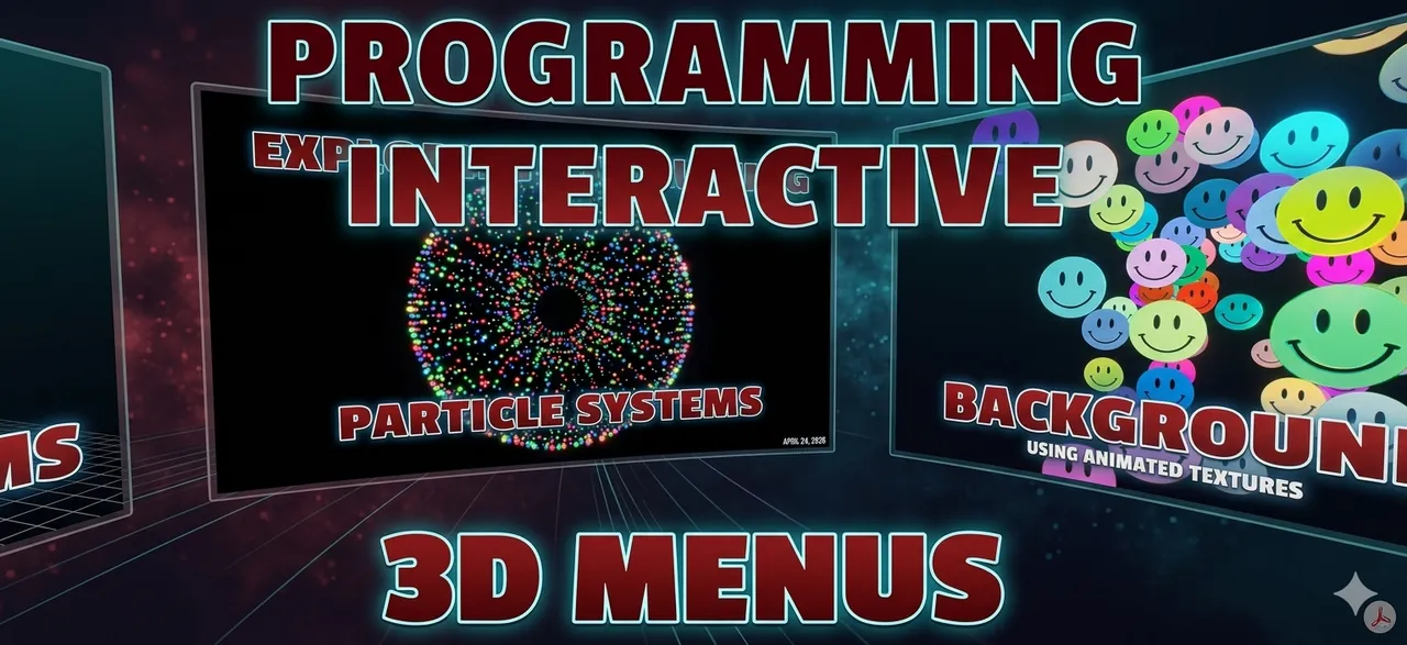3D Menu Three.js tutorial