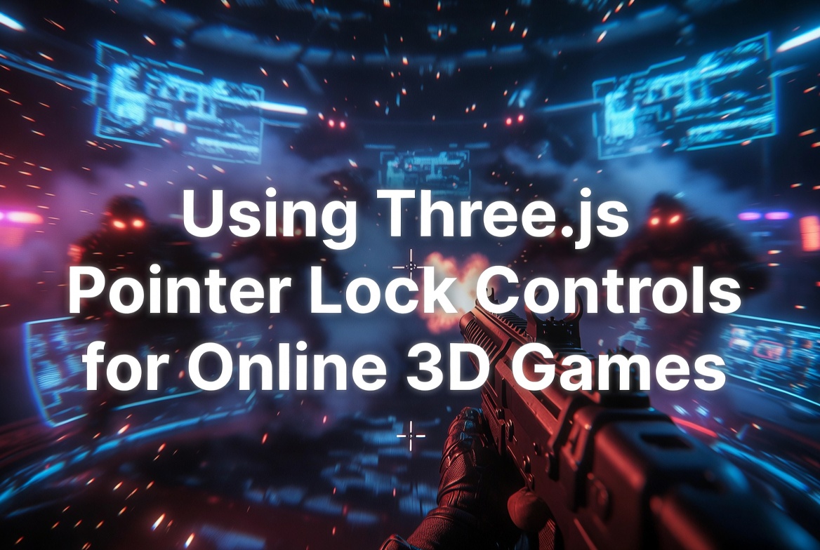 Using Three.js Pointer Lock Controls for Online 3D Games